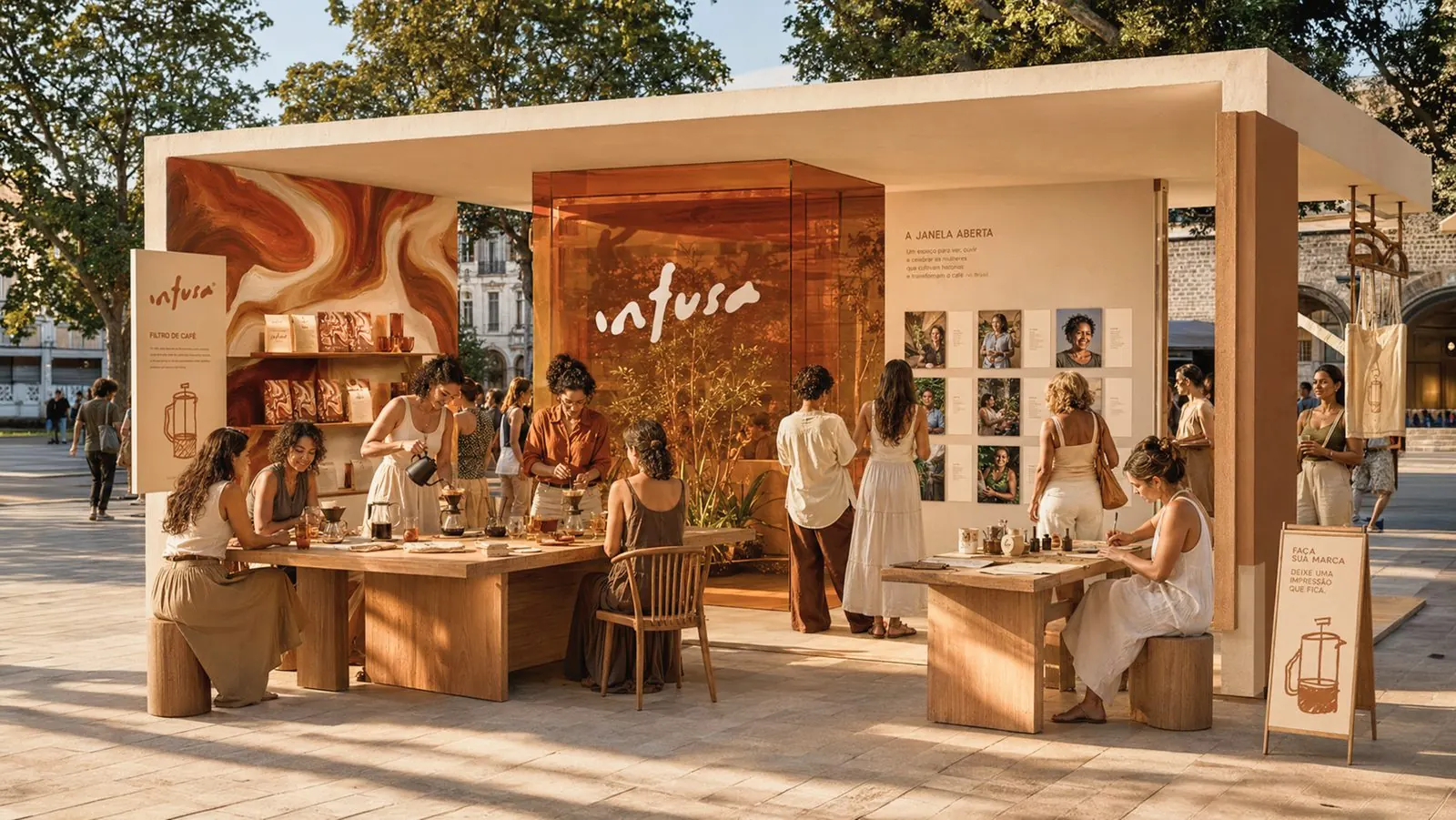 Pop-up da Infusa