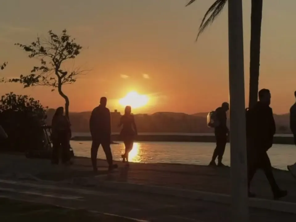 Fim de tarde em Floripa
